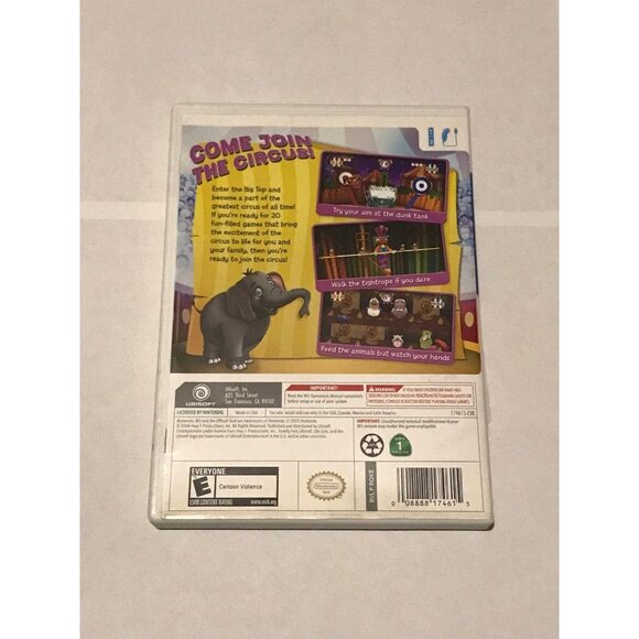 Nintendo Wii Circus Games: 20 Big Top Classics - Picture 2 of 4